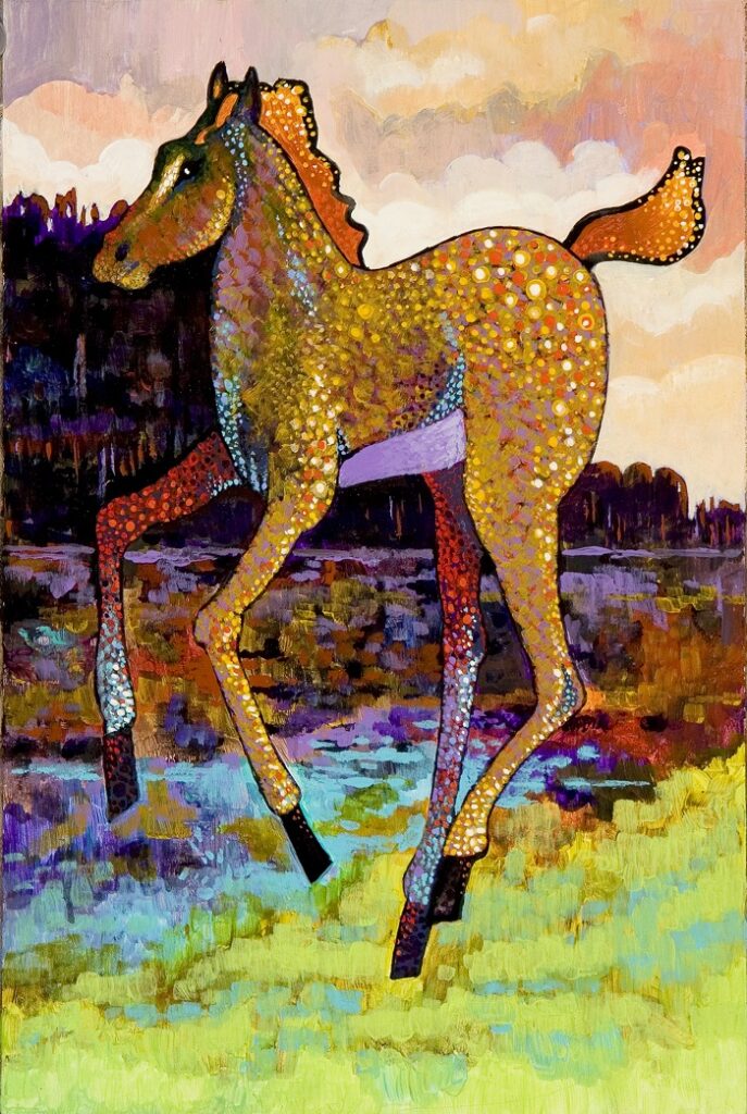 galloping horse by bob coonts